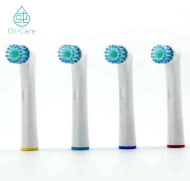 Confezione da 4 teste di spazzola da denti di ricambio in setole morbide genuine per Oral-B (3)