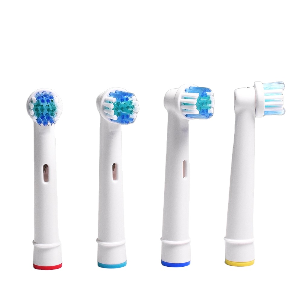4PCS Teste di Spazzole di Denti di Ricambio Prufessiunali Compatibili cù Oral-B (1)
