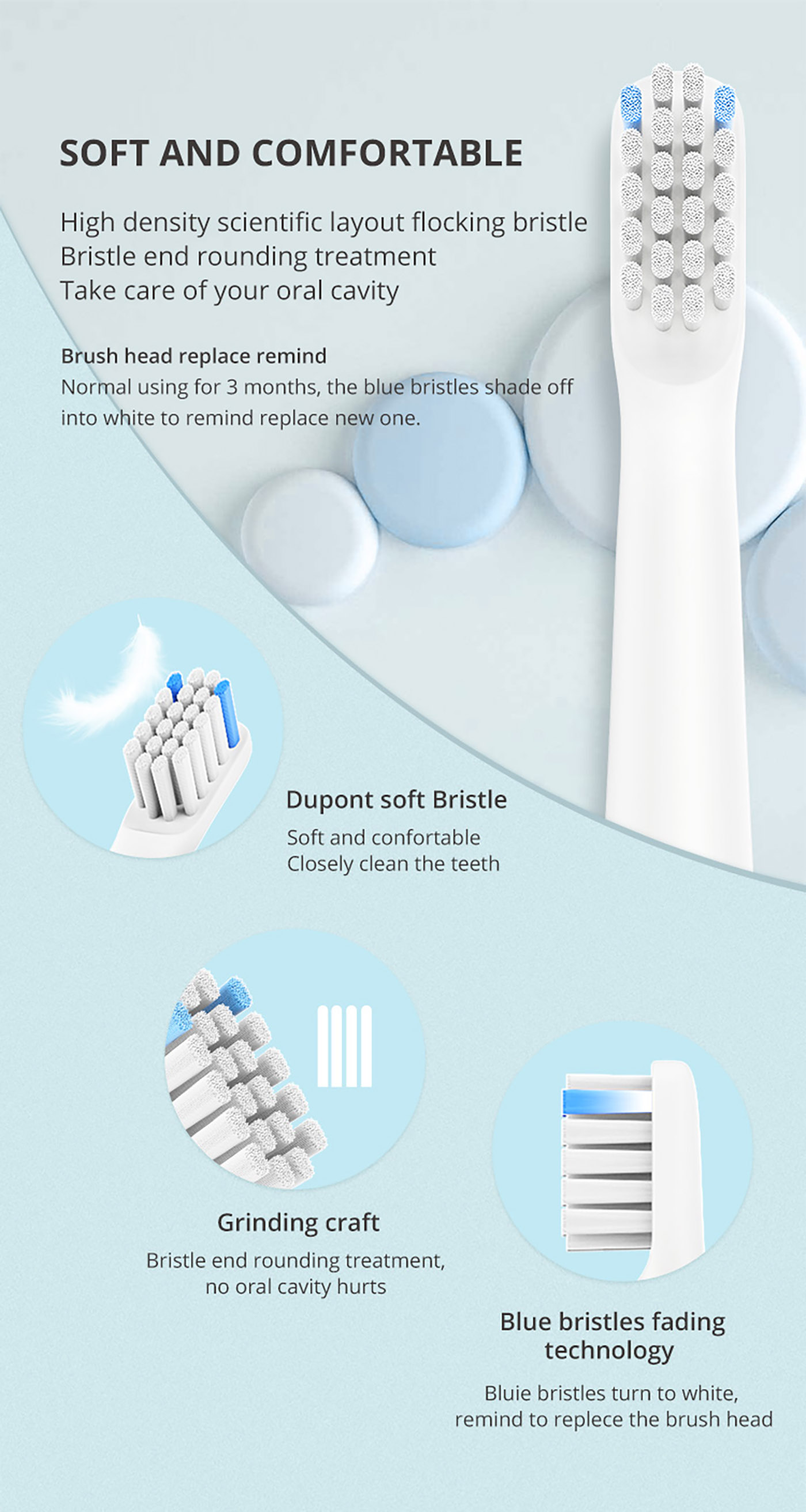 Customized Wholesale Sonic Rechargeable Home Portable Electric Toothbrush With 3 Modes (3)